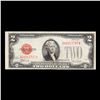 Image 2 : 1928F $2 Red seal United States Note Grades vf+