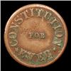 Image 2 : 1863 Not One Cent Civil War Token Fr-242/374a 1c Grades vf++