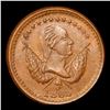 Image 2 : 1863 Peace Forever Civil War Token Fr-118/418a 1c Grades Choice Unc RB