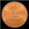 Image 3 : 1895 Philadelphia Wanamaker Store Card Token Grades Choice Unc RB