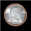 Image 2 : Full Roll of Silver 1963 Canadian Dollar with Queen Elizabeth II, 20 Coins in total.