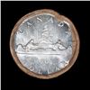 Image 3 : Full Roll of Silver 1963 Canadian Dollar with Queen Elizabeth II, 20 Coins in total.