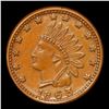 Image 2 : 1863 Crossed Cannons Civil War Token Fr-82/352Aa 1c Grades Select Unc BN