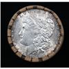 Image 2 : ***Auction Highlight***  AU/BU Slider Brinks Shotgun Morgan $1 Roll 1883 & P Ends Virtually UNC (fc)