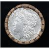 Image 2 : ***Auction Highlight***  AU/BU Slider Brinks Shotgun Morgan $1 Roll 1897 & P Ends Virtually UNC (fc)