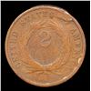 Image 3 : 1867 Two Cent Piece 2c Grades vf+
