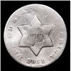 Image 2 : 1851 Three Cent Silver 3cs Grades vg details