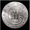Image 3 : 1851 Three Cent Silver 3cs Grades vg details