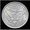 Image 3 : 1892-p Barber Quarter 25c Grades Choice Unc