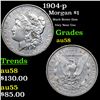 Image 1 : 1904-p Morgan Dollar $1 Grades Choice AU/BU Slider