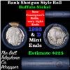 Image 1 : Buffalo Nickel Shotgun Roll in Old Bank Style 'Bell Telephone'  Wrapper 1926 & d Mint Ends