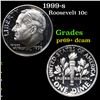 Image 1 : Proof 1999-s Roosevelt Dime 10c Grades GEM++ Proof Deep Cameo
