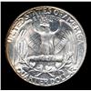 Image 3 : 1962-p Washington Quarter 25c Grades GEM+ Unc