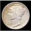 Image 2 : 1917-s Mercury Dime 10c Grades Select AU