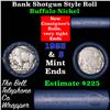 Image 1 : Buffalo Nickel Shotgun Roll in Old Bank Style 'Bell Telephone'  Wrapper 1923 & s Mint Ends
