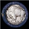 Image 2 : Buffalo Nickel Shotgun Roll in Old Bank Style 'Bell Telephone'  Wrapper 1923 & s Mint Ends