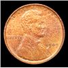 Image 2 : 1909-p Lincoln Cent 1c Grades GEM Unc RD