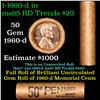 Image 1 : Shotgun Lincoln 1c roll, 1960-d50 pcs Brandt Wrapper