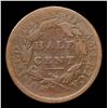 Image 3 : 1809 Over Inverted 9 C-5 Classic Head half cent 1/2c Grades vg, very good