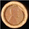 Image 2 : Mixed small cents 1c orig shotgun roll, 1918-d Wheat Cent, 1898 Indian Cent other end, brinks Wrappe