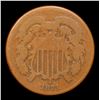 Image 2 : 1871 Two Cent Piece 2c Grades vg details