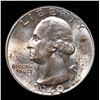 Image 2 : 1940-p Washington Quarter 25c Grades GEM Unc