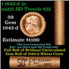 Image 1 : Shotgun Lincoln 1c roll, 1942-d 50 pcs Brandt Wrapper
