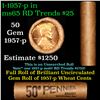 Image 1 : Shotgun Lincoln 1c roll, 1957-p 50 pcs Brandt Wrapper
