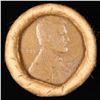 Image 2 : Mixed small cents 1c orig shotgun roll, 1919-d Lincoln and 1897 Indian  Cent, Brinks Wrapper