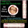 Image 1 : Shotgun Lincoln 1c roll, 1981-p 50 pcs Brandt Wrapper
