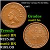 Image 1 : 1863 Our Army Civil War Token Fr-51/334a 1c Grades Select Unc BN