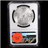 Image 3 : NGC 1885-o Morgan Dollar $1 Graded ms64 By NGC
