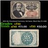 Image 1 : 1874 25c Fractional Currency, 5th Issue, Short Key Fr-1309  Grades vf++