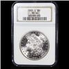 Image 2 : NGC 1881-s Morgan Dollar $1 Graded ms64 By NGC