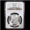 Image 2 : NGC 1883-o Morgan Dollar $1 Graded ms64 By NGC