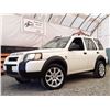 Image 1 : A2 --  2004 LAND ROVER FREELANDER SE AWD, White, 112 033 KM's "NO RESERVE"