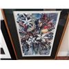 Image 2 : 2 Framed Prints Of Flowers- 1 Is Numbered