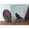 Image 1 : Picture Of Raven And Decorative Plaque