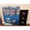 Image 1 : Picture Of Boats And Decorative Plaque
