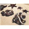 Image 2 : Art Deco Wall Hangings, Fish, Starfish, Signed By Artist