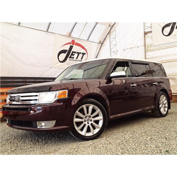 E2 --  2011 FORD FLEX LTD AWD, Red, 109882 KM