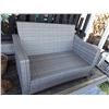 Image 2 : Grey wicker style patio set 4 pieces