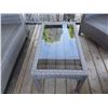 Image 3 : Grey wicker style patio set 4 pieces