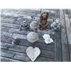 Image 1 : lot of concreate lawn ornaments