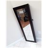 Image 1 : hanging mirror jewelry lock case with key