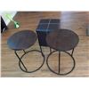 Image 2 : Ottoman with storage & stacking side tables