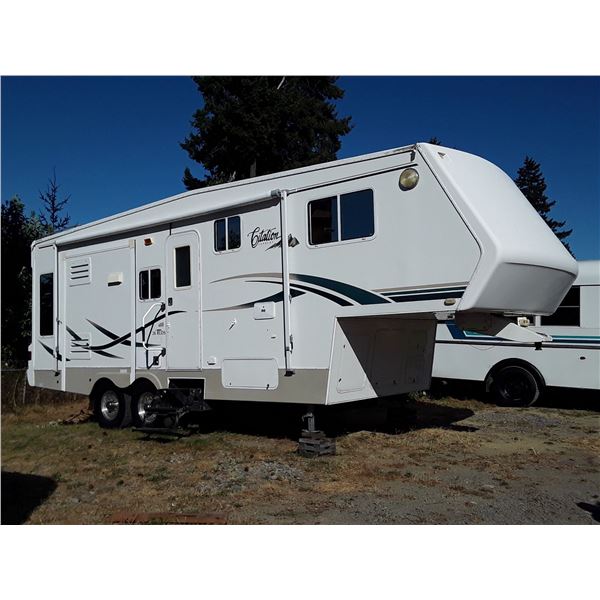 0B --  2002 CITATION FIFTH WHEEL APROX 26'