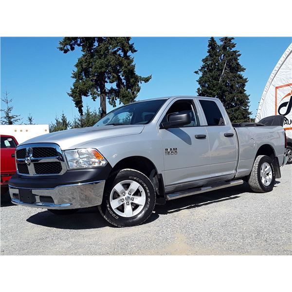 G2 --  2017 DODGE RAM 1500 ST EXT CAB 4X4, Grey, 116480 KM