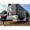 Image 2 : 0C --  2015 STEALTH LIBERTY CARGO TRAILER, Black