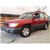 Image 1 : C2 --  2002 SUBARU FORESTER L AWD, Red, 241 114  KM